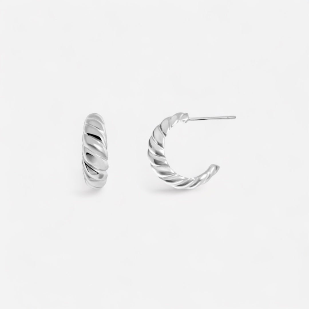 Boucles d'oreilles croissant Luna - Soflygems