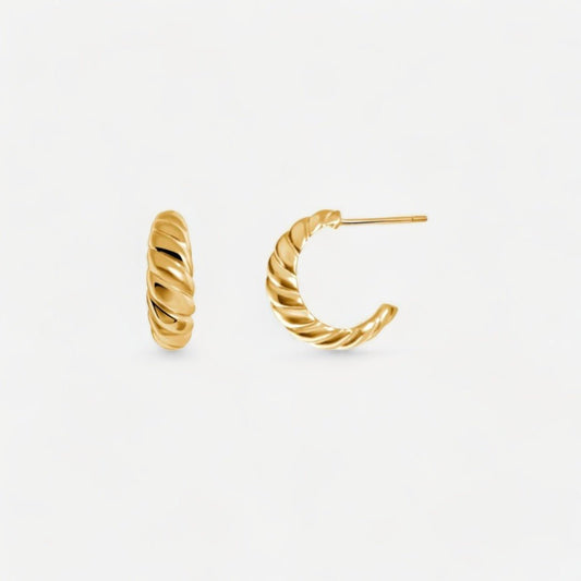 Boucles d'oreilles croissant Luna - Soflygems